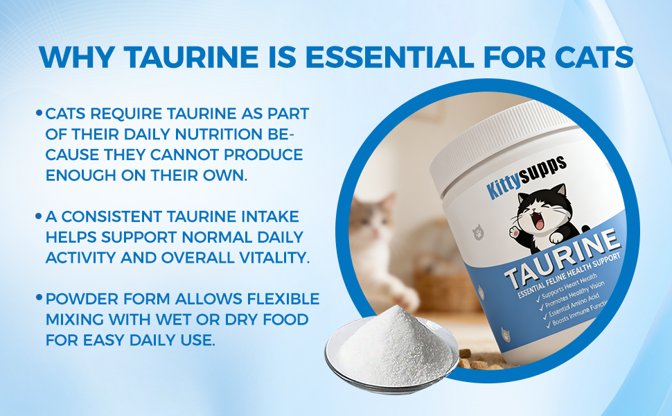 Kittysupps Taurine Powder
